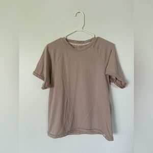 Frye Tan T-shirt Size Small